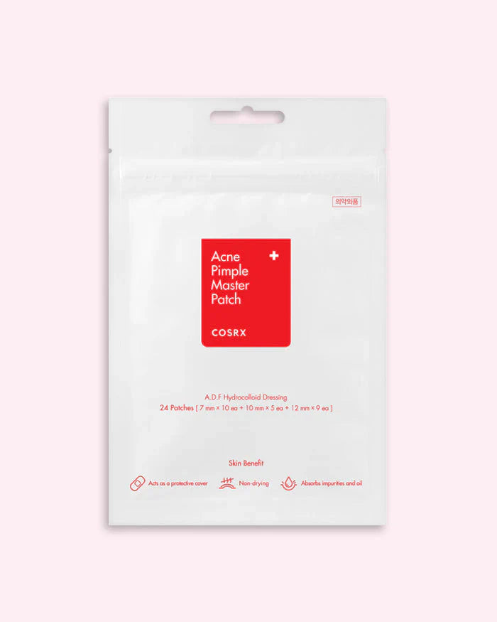COSRX Acne Pimple Master Patch – Hydrocolloid Spot Patches for Fast Blemish Healing