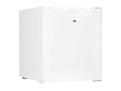 Frigorífico Table Top - OK OFK 061 E W, Compresor, 51 cm, 41 L, independiente, Compresor Blanco