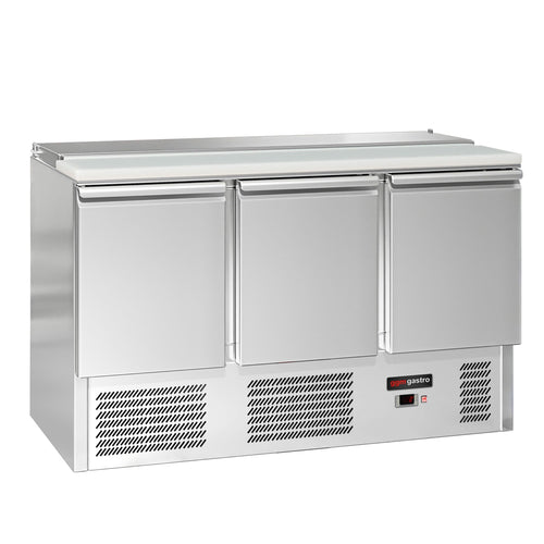 Saladette Eco - 1,37 x 0,7 M - con 3 puertas GGM Gastro