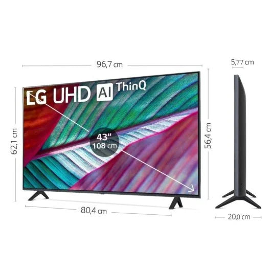 LG 43UR781C0LK Televisor 43 4K Ultra HD Smart TV