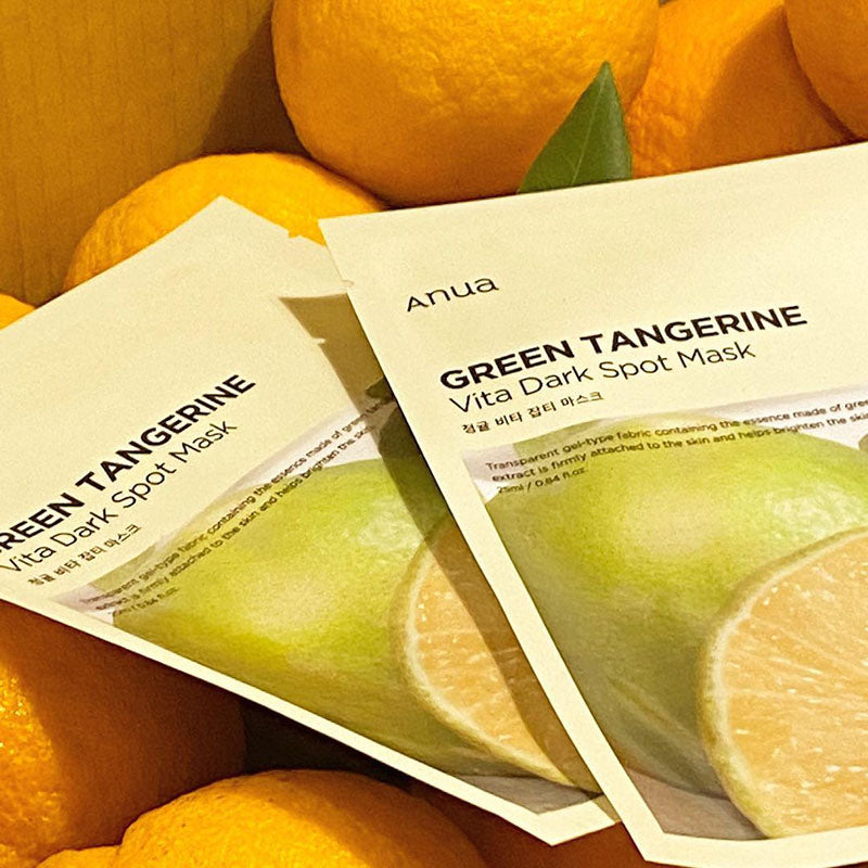 Anua Green Lemon Vita C Blemish Serum Mask