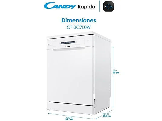 Lavavajillas Candy CF 3C7L0W