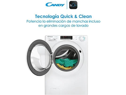 Lavadora secadora - Candy Smart Pro Inverter COW 4854TWM6/1-S, 8 kg/5 kg, 1400 rpm, 16 programas, Wi-Fi, A-10% en Lavado, Blanco