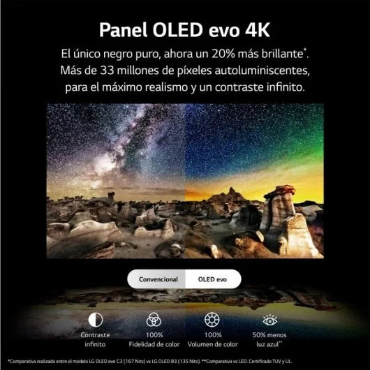 Oled Evo LG OLED55C36LC 55 4k Smart TV Wifi