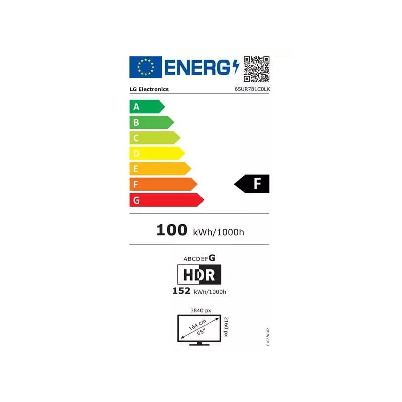 LG 65UR781C 65 4K Ultra HD Smart TV Wifi Negro