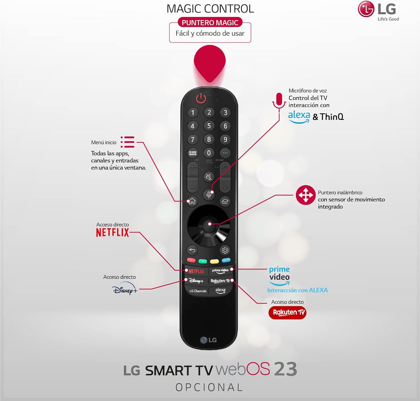 LG 55UR78006LK - Televisor LED Smart TV 55 4K