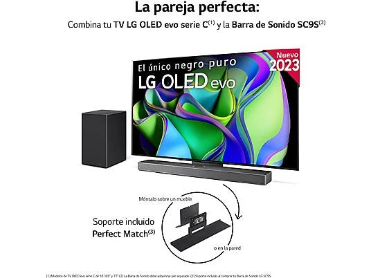 Oled Evo LG OLED55C35LA 55 4K Smart TV Wifi