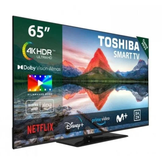 TV Toshiba DLED 65" 65UV3463DG UltraHD 4K VIDAA