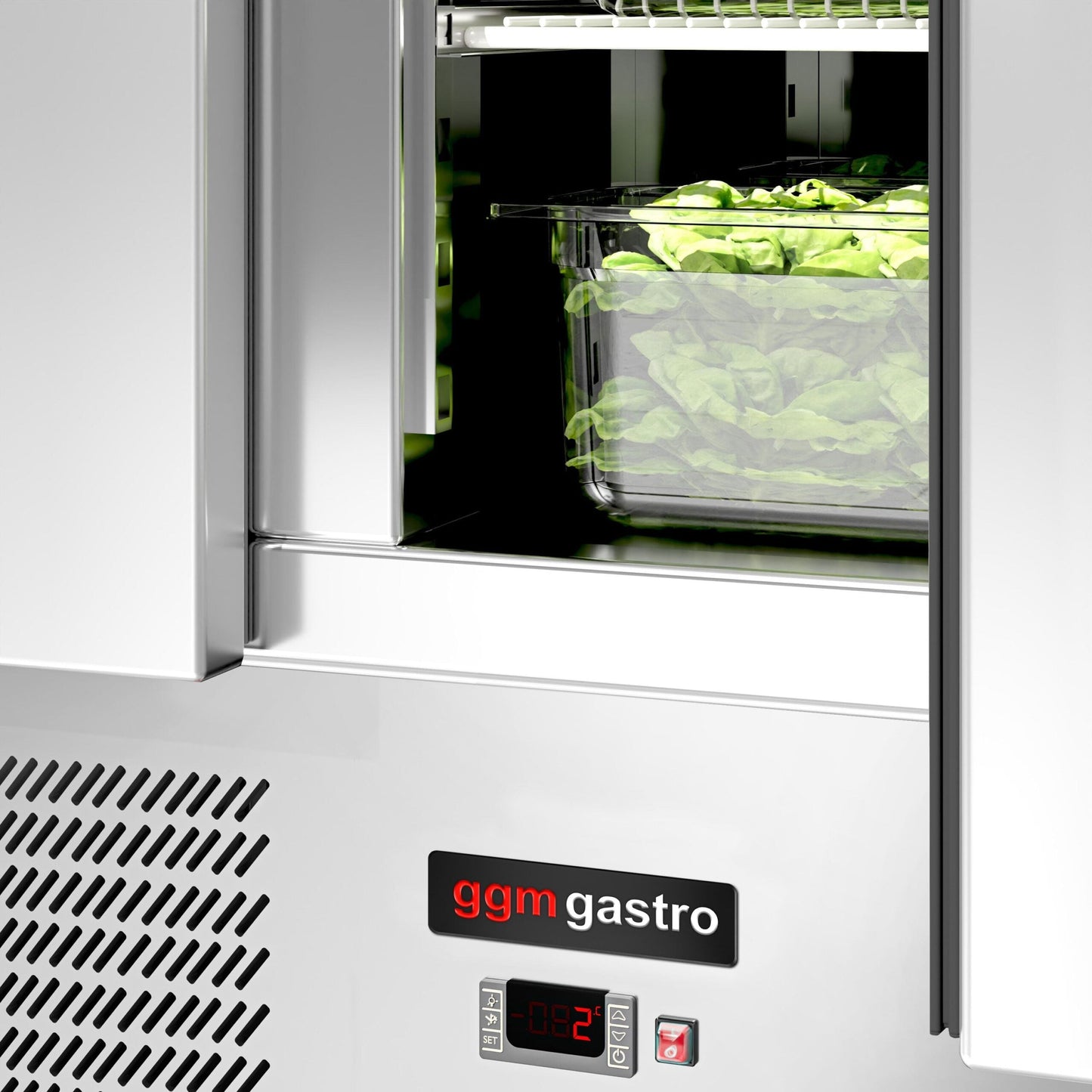 Saladette Eco - 1,37 x 0,7 M - con 3 puertas GGM Gastro