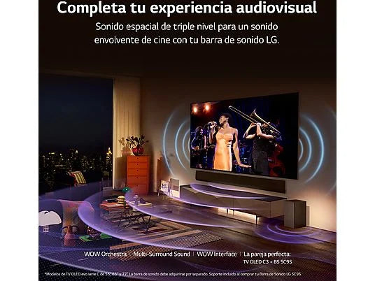 Oled Evo LG OLED55C35LA 55 4K Smart TV Wifi