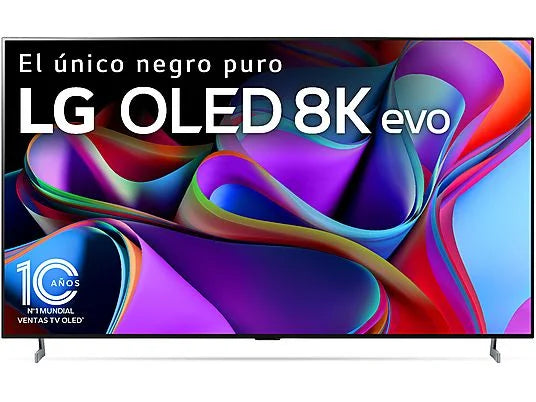TV OLED 77 - LG OLED77Z39LA, OLED 8K, Inteligente α9 8K Gen6, Smart TV, DVB-T2 (H.265), Negro