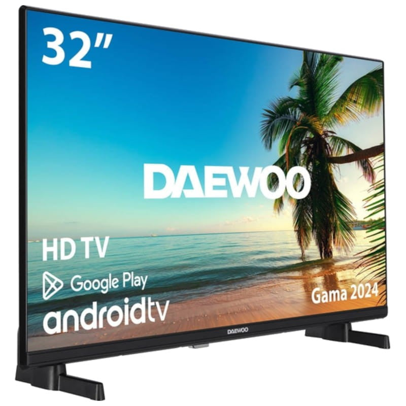 Daewoo 32DM64HA 32 HD Smart TV Wifi Negro - Televisor