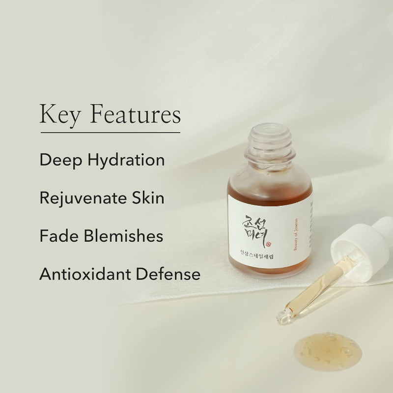 Beauty of Joseon Revive Hydrating Serum Lightweight Facial Serum with Hyaluronic Acid & Niacinamide for Radiant, Plump Skin