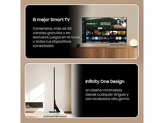 TV Neo QLED 55 - Samsung TQ55QN95DATXXC, UHD 4K Mini LED, Procesador NQ4 AI Gen2 , Smart TV, DVB-T2 (H.265), Graphite Black