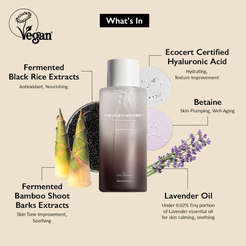 Haruharu Wonder Black Rice Hyaluronic Toner