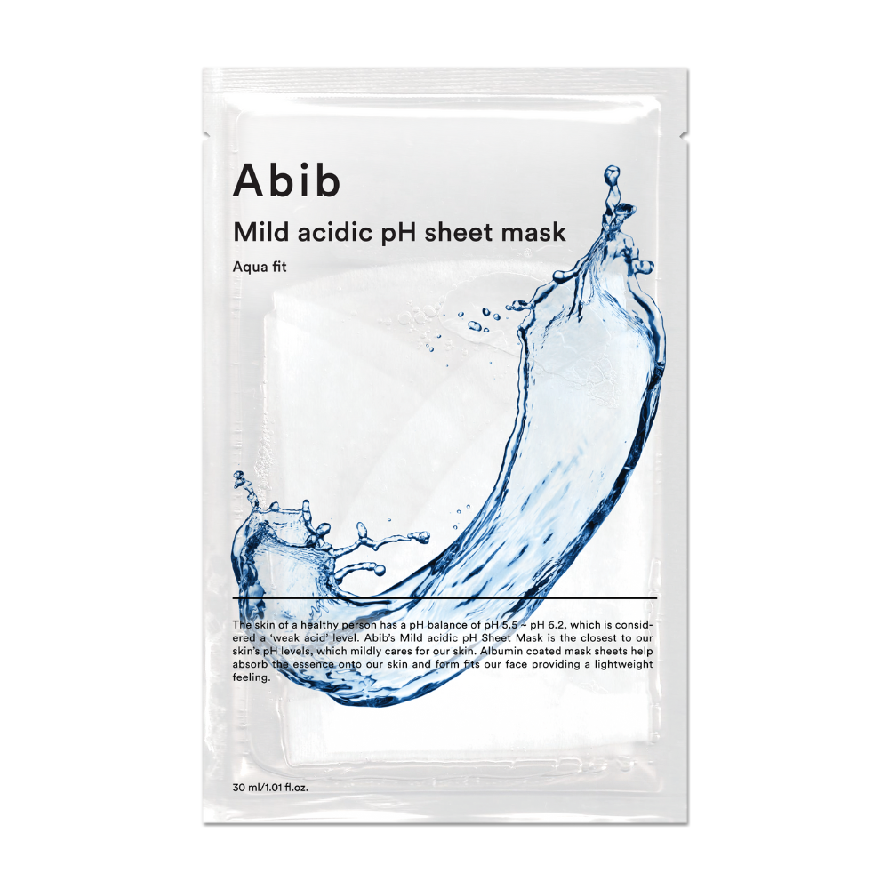 Abib Mild Acidic pH Sheet Mask - 4 Types (1pc)