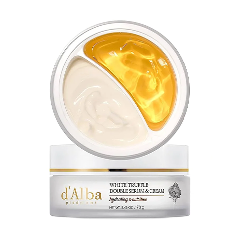 D'Alba Piedmont White Truffle Double Serum & Cream (70g)