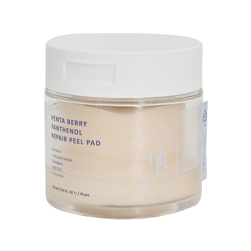 Heveblue Pentaberry Panthenol Repair Peel Pad - 70pcs (160ml)