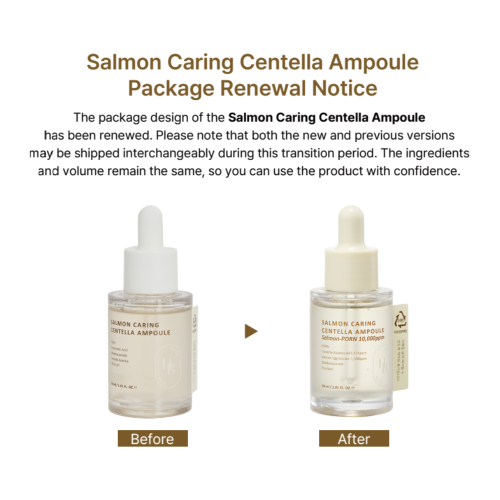 Heveblue Salmon Caring Centella Ampoule (30ml)