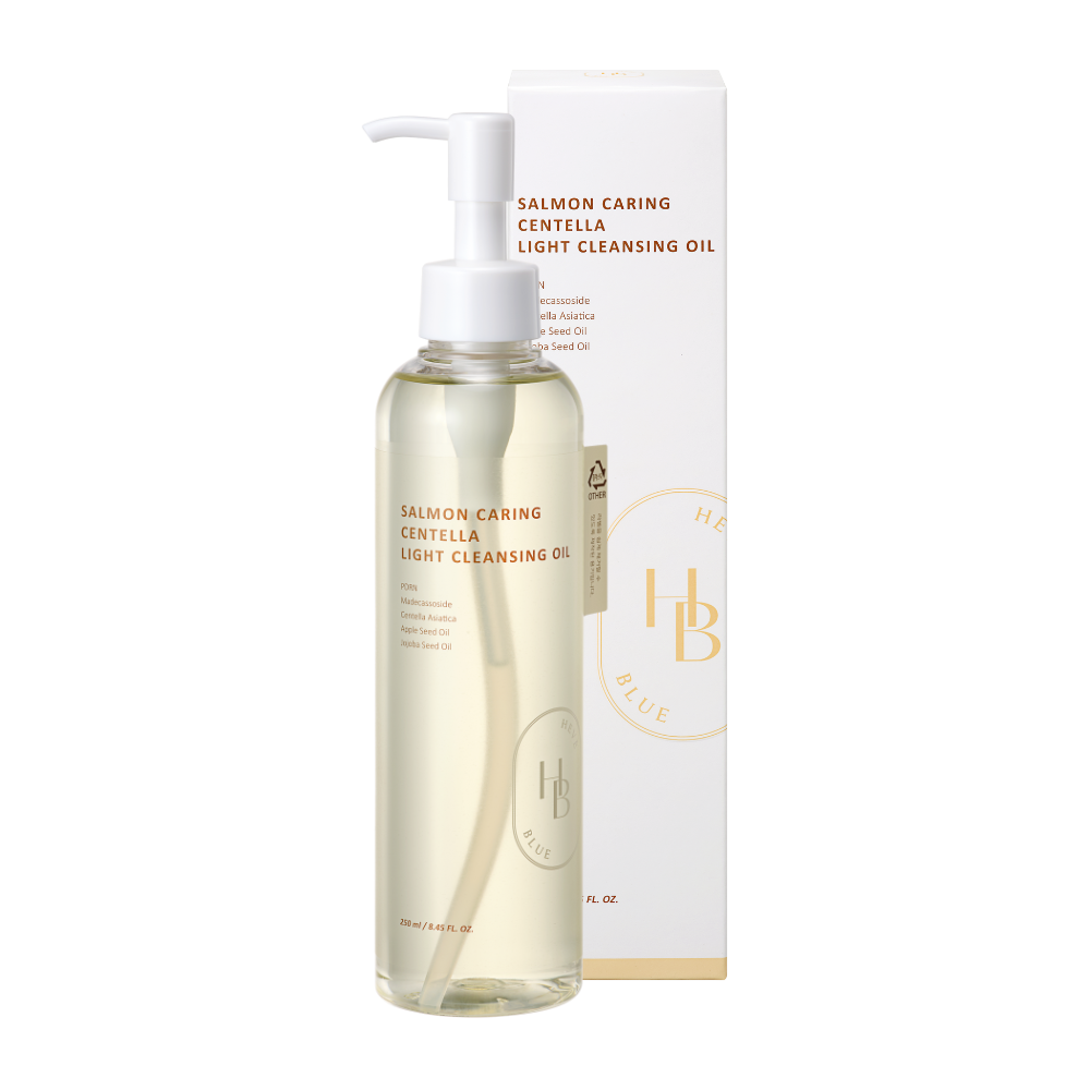 Heveblue Salmon Caring Centella Light Cleansing Oil (250ml)
