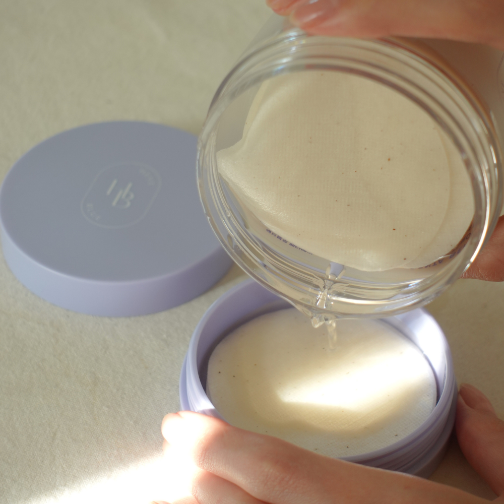 Heveblue Double Lock Refill Container + Biodegradable Sheet Pad - 1 pc (10pads)