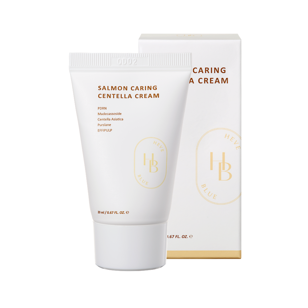 Heveblue Salmon Caring Centella Cream - Mini (20ml)
