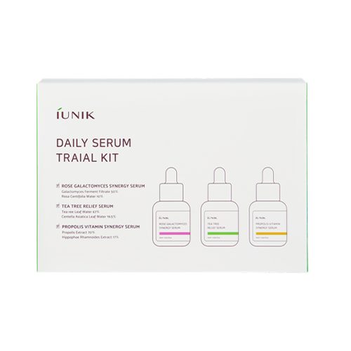 Iunik Daily Serum Trial Kit (3 Items)