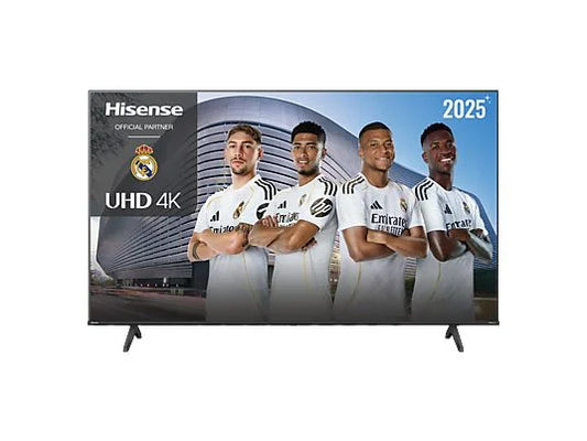 TV LED 43" - Hisense 43A6Q, UHD 4K, Quad Core/MT9603, IA 4K Upscaler, Modo Juego Plus, Control por voz, Negro