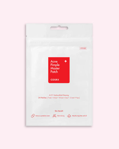 COSRX Acne Pimple Master Patch – Hydrocolloid Spot Patches for Fast Blemish Healing