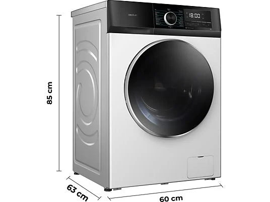 Lavadora Cecotec Bolero DressCode 10500 Inverter a 10kg 1400
