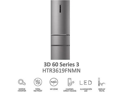 Frigorífico Combi Haier HTR3619FNMN