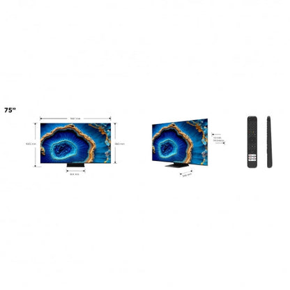Smart TV TCL 75C805 4K Ultra HD 75 Qled