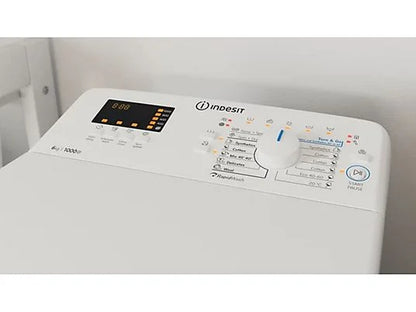 Lavadora carga superior Indesit BTWS60400SPN 6kg 1000rpm