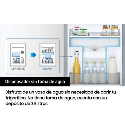 Frigorífico Combi Samsung RB34C632DSAEF Inox