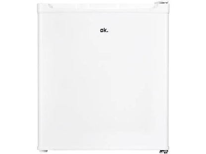 Frigorífico Table Top - OK OFK 061 E W, Compresor, 51 cm, 41 L, independiente, Compresor Blanco