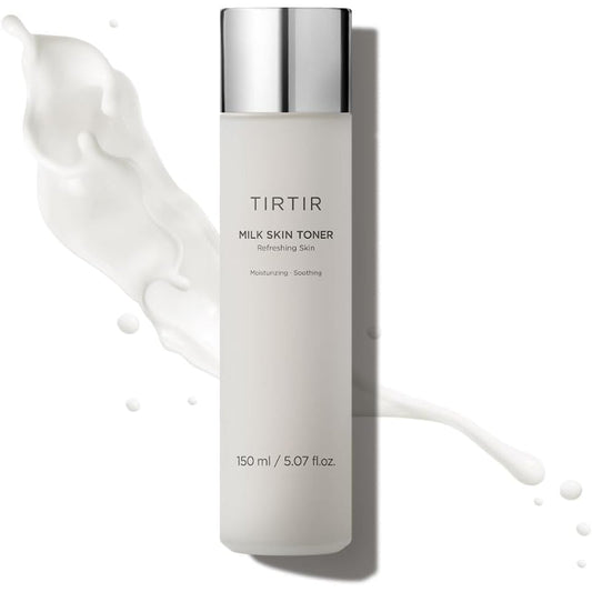 TIRTIR Milk Skin Toner Jumbo 500ml – Hydrating & Brightening Facial Toner for Glowing, Smooth Skin