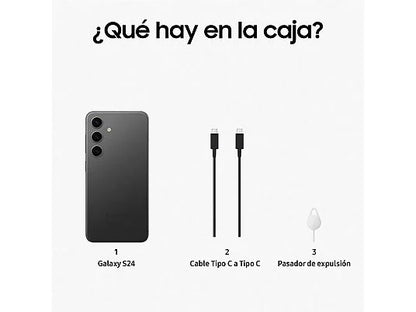 Smartphone Samsung Galaxy S24 8GB 256GB 6.2 5G Negro Onyx