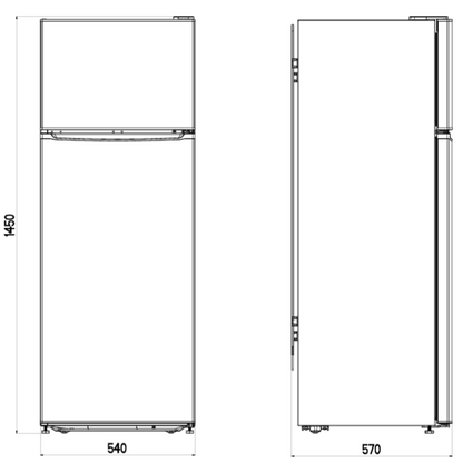 Frigorífico 2 Puertas Svan SF145501E