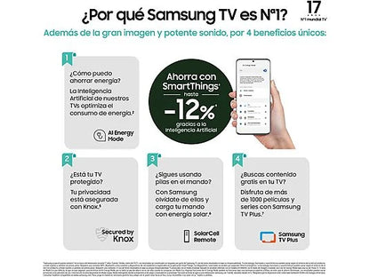 TV LED Samsung Smart TV 4K TU55CU7175U 55