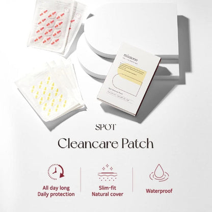mixsoon Spot Clean Care Patch (84 Patches) Acne Pimple Seamless Patches to Cover and heal Troubled Spots