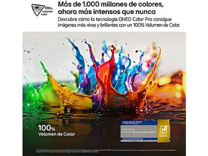 TV QNED 55 - LG 55QNED82A6B, UHD 4K, Procesador Inteligente α7 AI Processor 4K Gen8, Smart TV, DVB-T2 (H.265), Ashed Blue