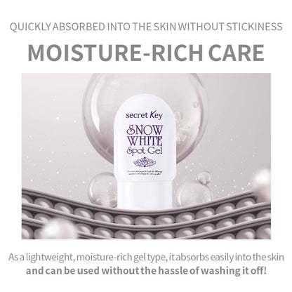 Snow White Spot Gel – Tone-Up Gel with Niacinamide for Dull Skin & Uneven Tone (65g)