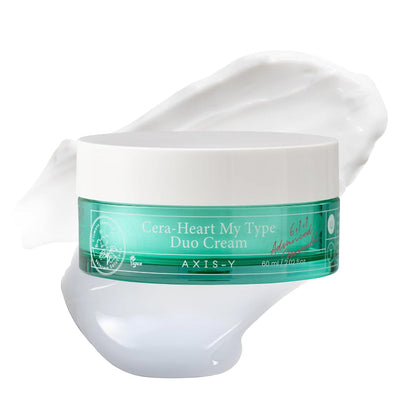 AXIS-Y Cera-Heart My Type Duo Cream – Dual Moisturizer with Ceramides for Combination & Sensitive Skin