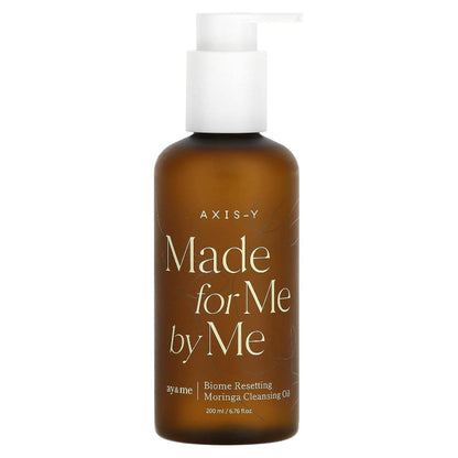 AXIS - Y Biome Resetting Moringa Cleansing Oil – Nourishing Oil Cleanser with Probiotics & Moringa for Balanced, Healthy Skin