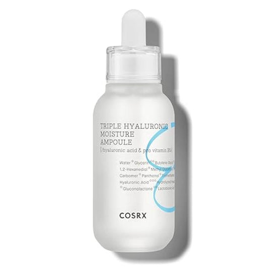 COSRX Triple Hyaluronic Moisture Ampoule – Deep Hydration Serum with 3 Types of Hyaluronic Acid – Lightweight Korean Skincare