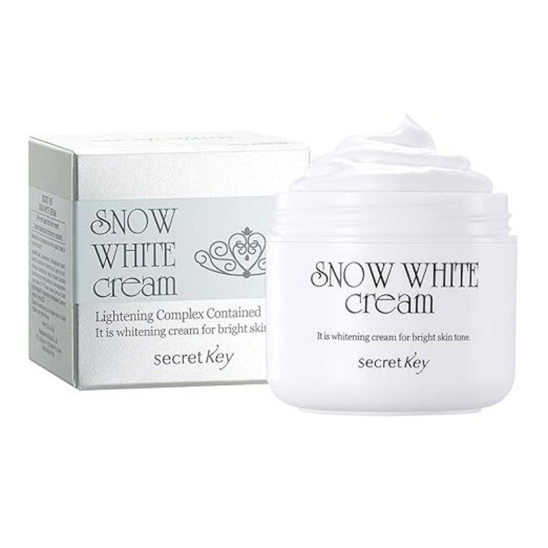 Snow White Cream – Brightening Face Cream with Niacinamide for Glowing Skin (50g)