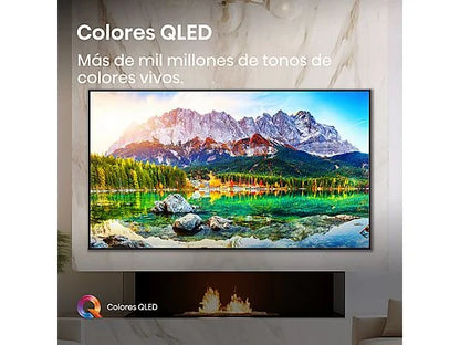 TV Mini LED 75 - Hisense 75E8Q, UHD 4K, 144 Hz, Hi-View Engine, Escalador HDR IA, Subwoofer integrado, Negro