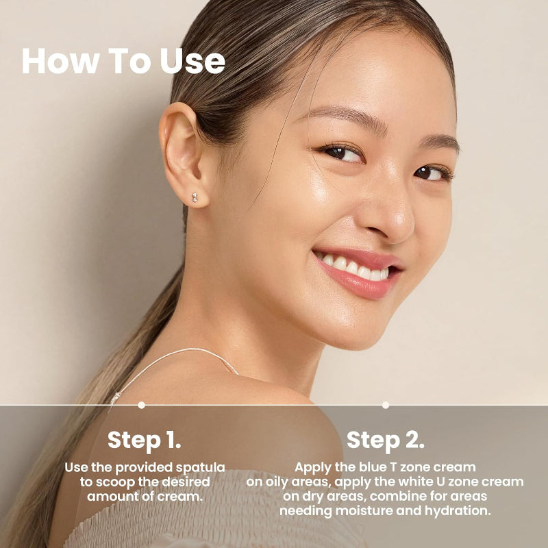 AXIS-Y Cera-Heart My Type Duo Cream – Dual Moisturizer with Ceramides for Combination & Sensitive Skin