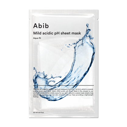 Abib Mild Acidic pH Sheet Mask - 4 Types (1pc)