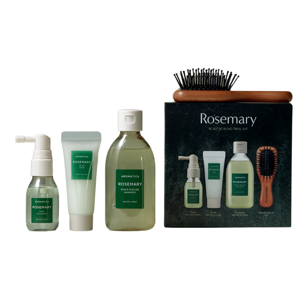 Aromatica Rosemary Scalp Scaling Kit - 4pcs